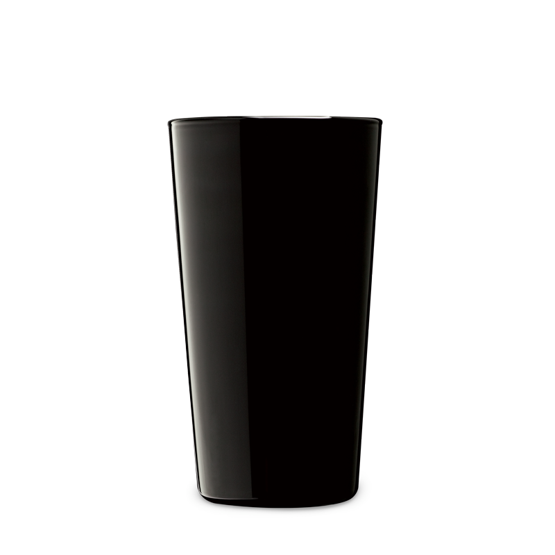 שישיית כוסות שתייה מזכוכית שחורה מקולקציית אורבן גלאס - Urban Glass
