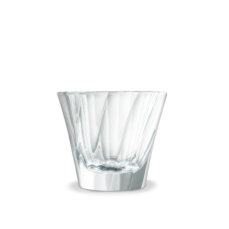 שישיית כוסות טוויסטד זכוכית שקופה מקולקציית אורבן גלאס - Urban Glass