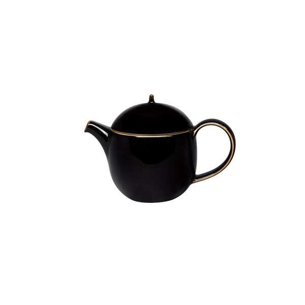 קנקן תה עם בית חליטה 0.4 ליטר מקולקציית סטודיו שחור - Studio Tenmoku