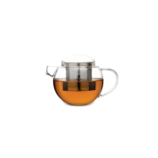 קנקן תה מזכוכית עם בית חליטה 600 מ"ל מקולקציית פרו תה - PRO TEA