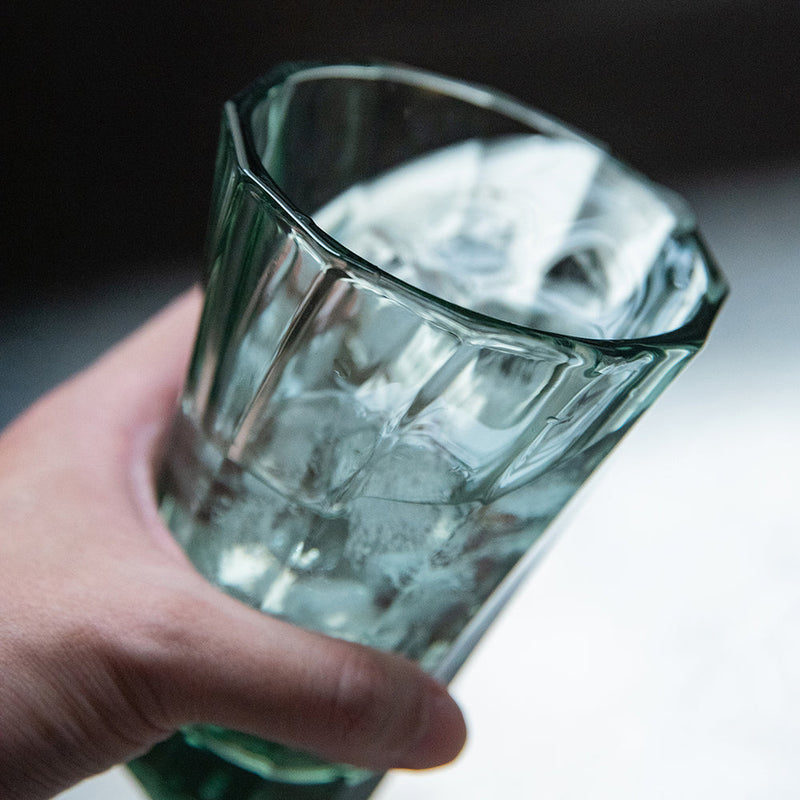 כוס לאטה 360 מ״ל ״טוויסטד״ מקולקציית אורבן גלאס - Urban Glass